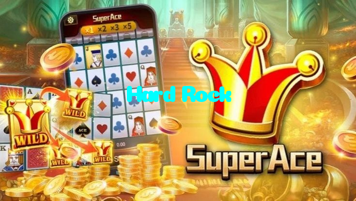 Hard Rock casino presented on mobile device in Pakistan with slots and live games